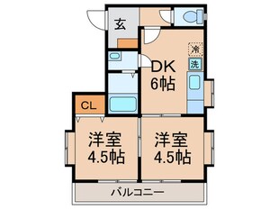 グラスコ－トの物件間取画像